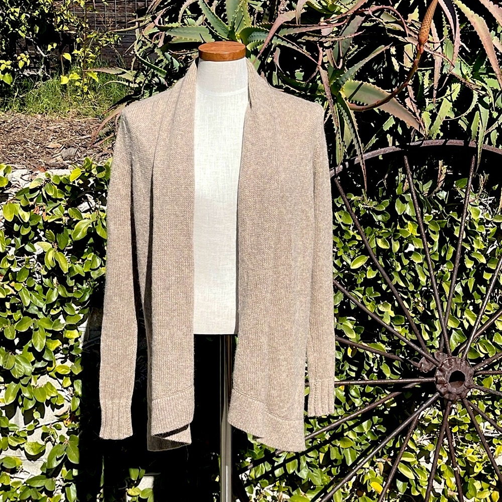 Vince alpaca shawl collar sweater